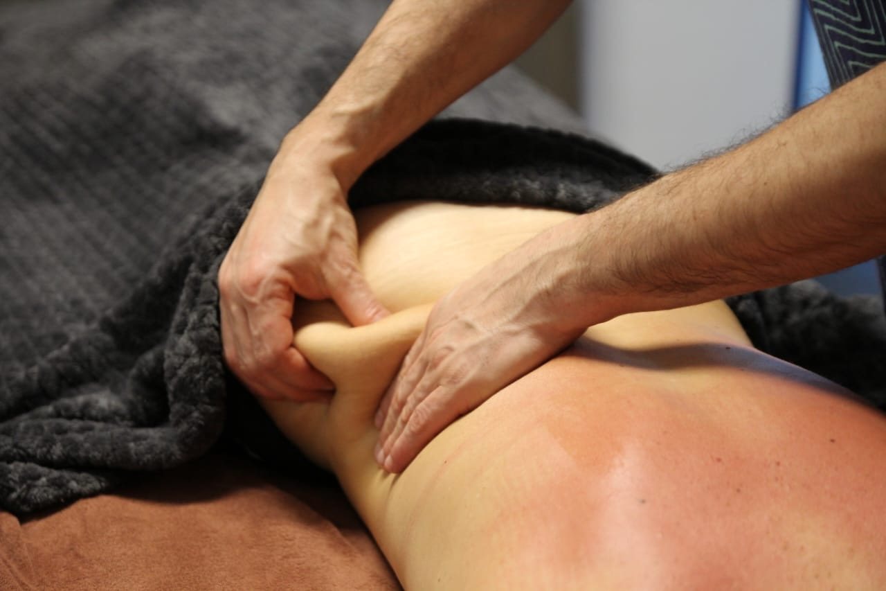 Massage unterer Rücken